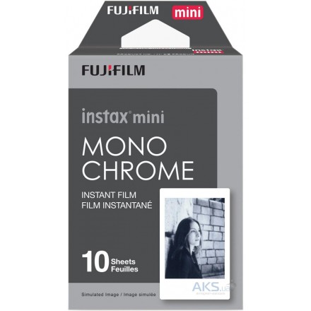 КАССЕТЫ FUJI MONOCHROME Instax Mini Glossy